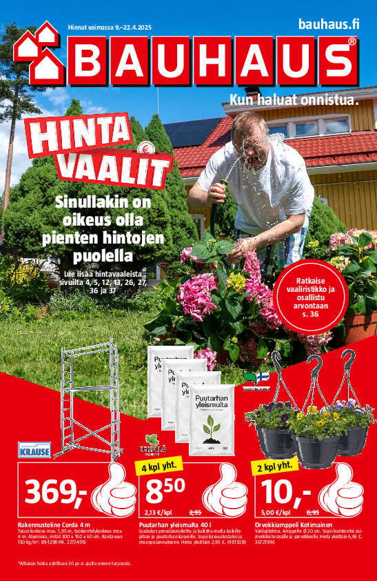Bauhaus Tarjoukset 04 11 2025 Uudet Tarjouslehdet Kuvasto24 fi