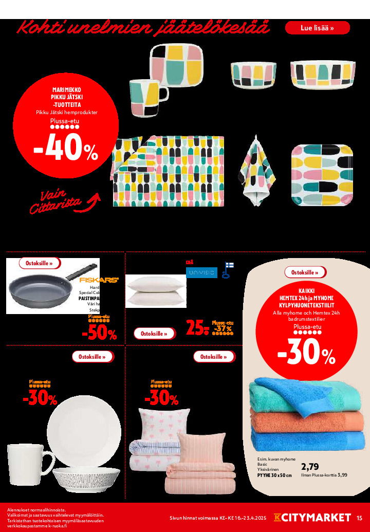 K-Citymarket Tarjouslehti sivu 15