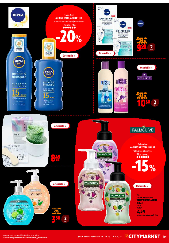 K-Citymarket Tarjouslehti sivu 19