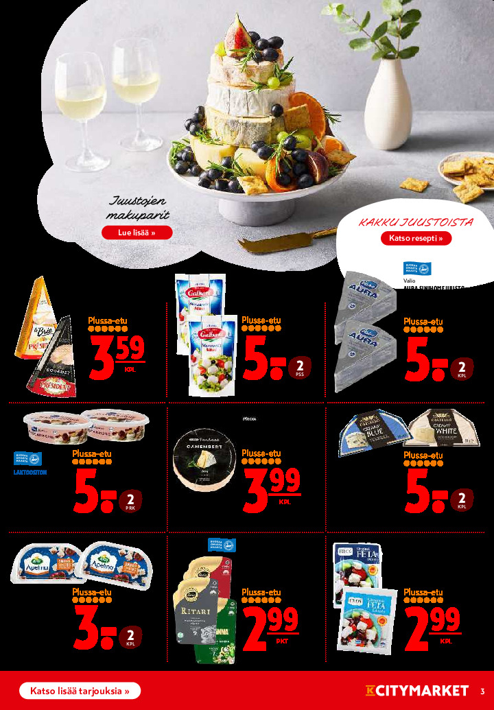 K-Citymarket Tarjouslehti sivu 3