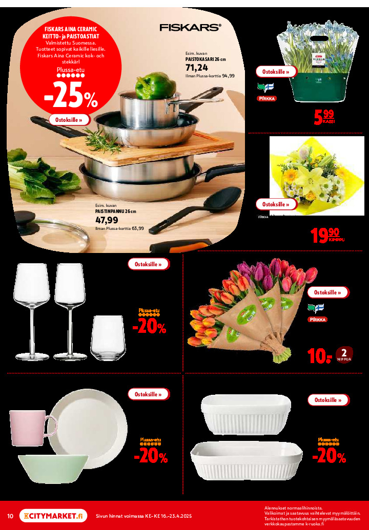 K-Citymarket Tarjouslehti sivu 10