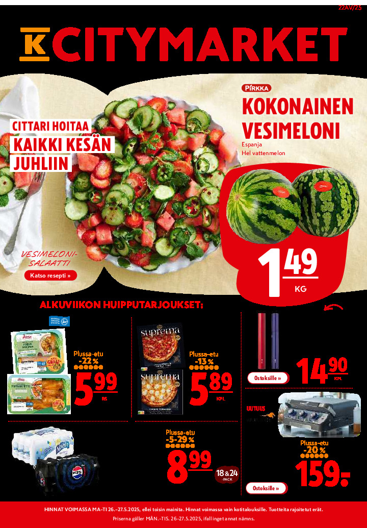 K-Citymarket Tarjouslehti