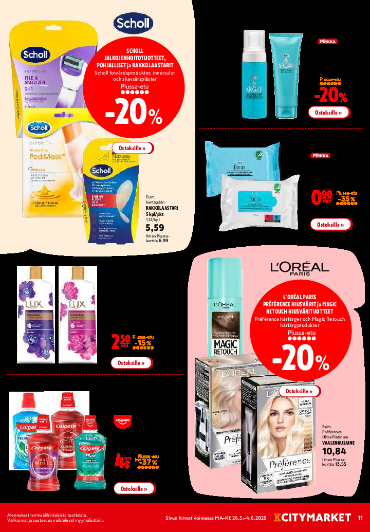 K-Citymarket Tarjouslehti sivu 11