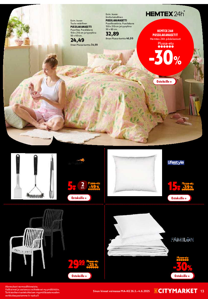 K-Citymarket Tarjouslehti sivu 13