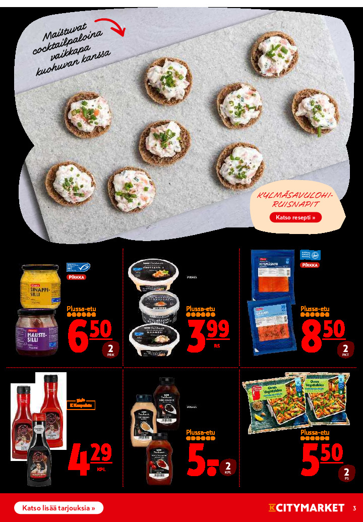 K-Citymarket Tarjouslehti sivu 3