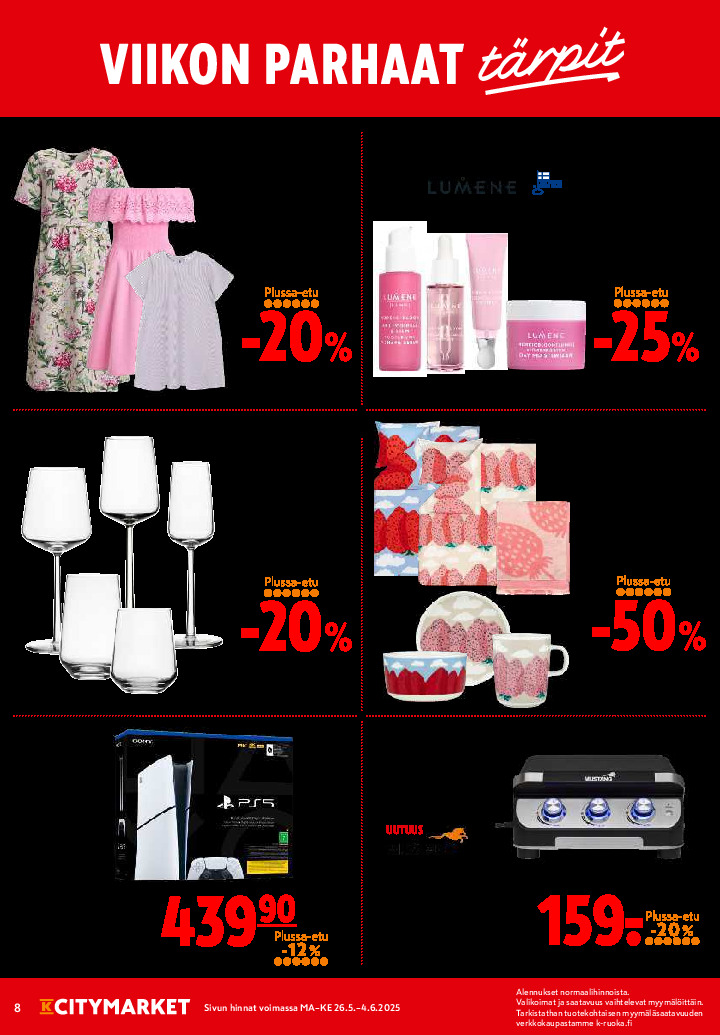 K-Citymarket Tarjouslehti sivu 8