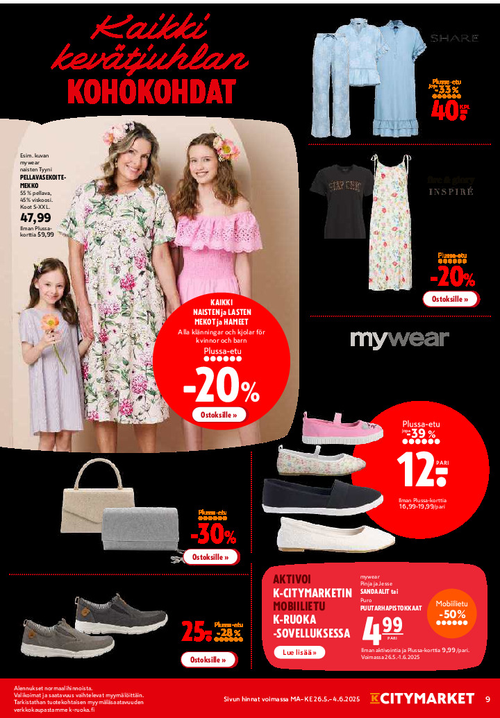 K-Citymarket Tarjouslehti sivu 9