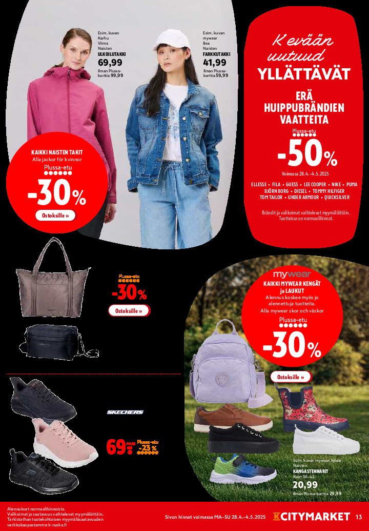 K-Citymarket Tarjouslehti sivu 13