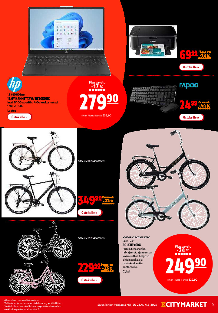 K-Citymarket Tarjouslehti sivu 19