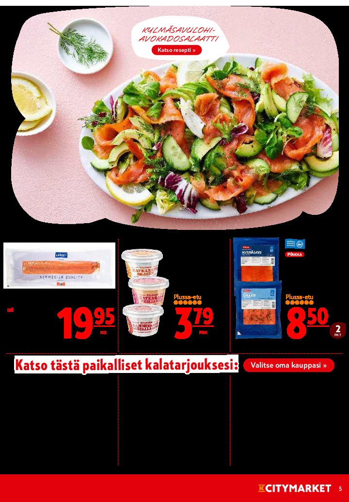 K-Citymarket Tarjouslehti sivu 5