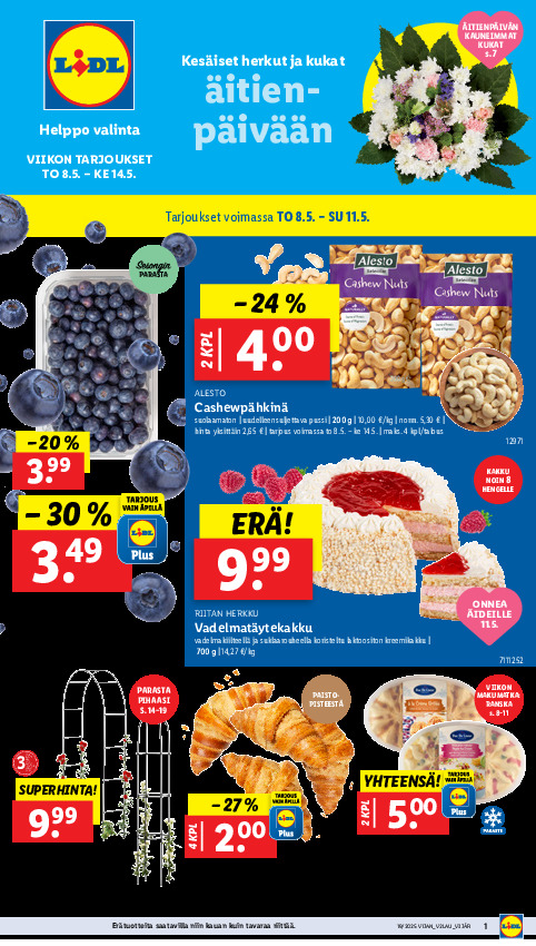 Lidl Viikkotarjoukset