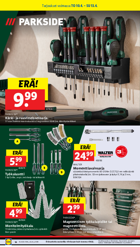 Lidl Viikkotarjoukset sivu 16