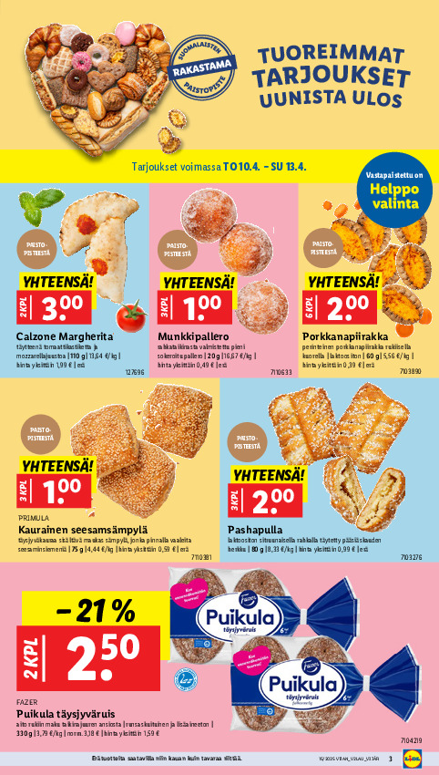 Lidl Viikkotarjoukset sivu 3