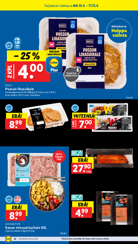 Lidl Viikkotarjoukset sivu 24
