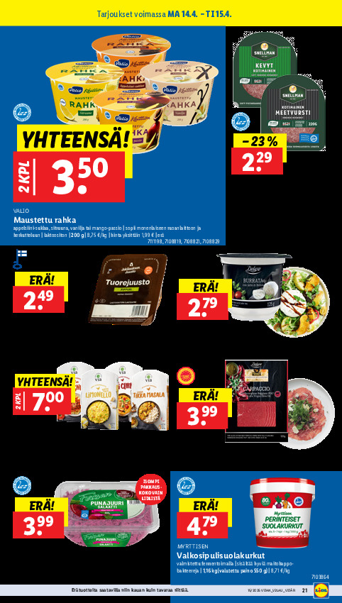 Lidl Viikkotarjoukset sivu 25