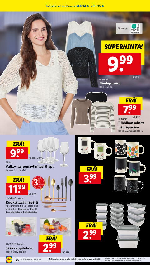 Lidl Viikkotarjoukset sivu 30