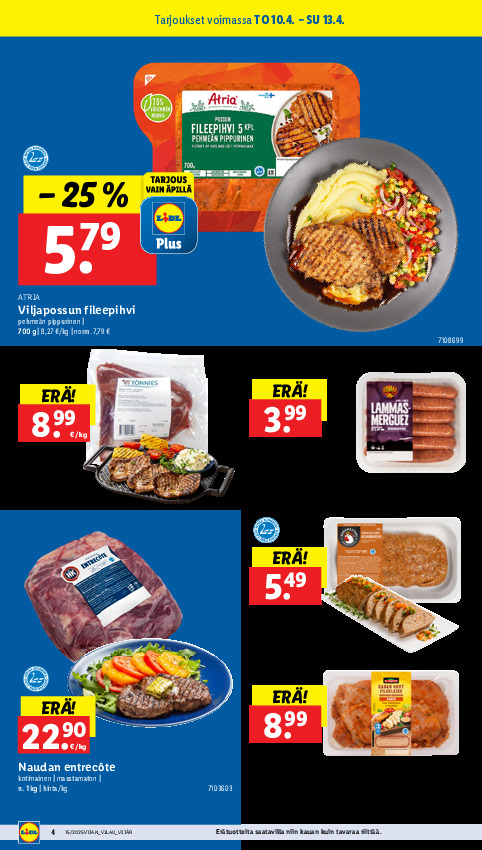 Lidl Viikkotarjoukset sivu 4