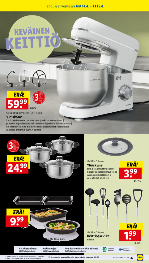 Lidl Viikkotarjoukset sivu 31