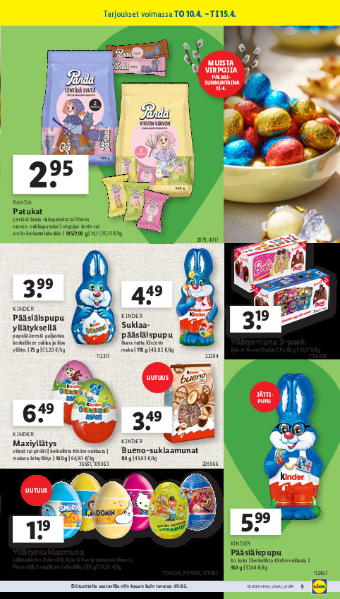 Lidl Viikkotarjoukset sivu 9