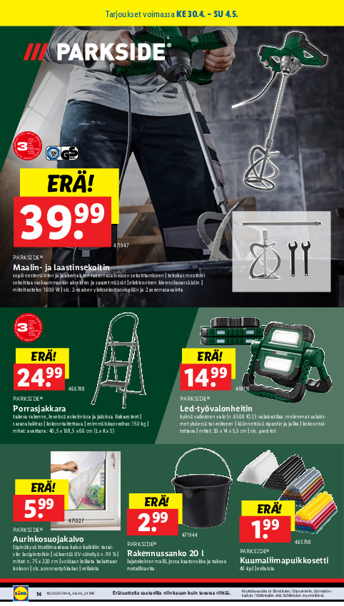 Lidl Viikkotarjoukset sivu 16