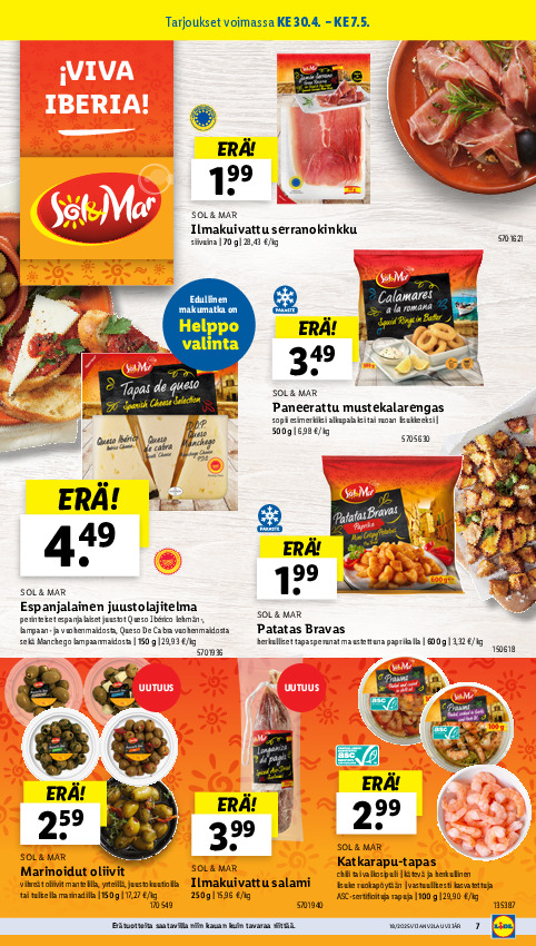 Lidl Viikkotarjoukset sivu 7