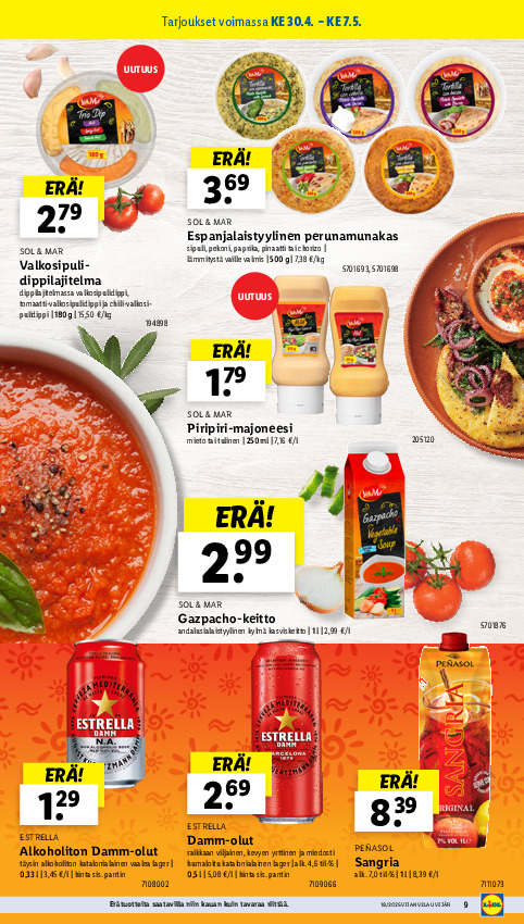 Lidl Viikkotarjoukset sivu 9