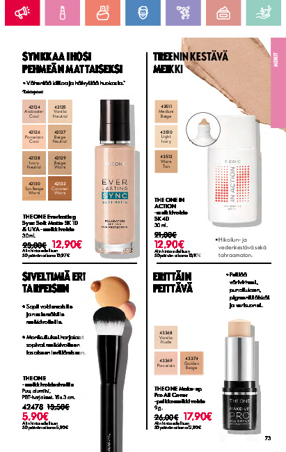 Oriflame Kuvasto sivu 73