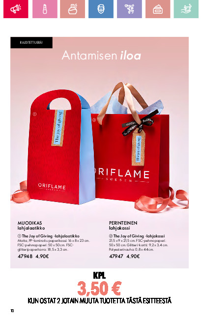 Oriflame Kuvasto sivu 10