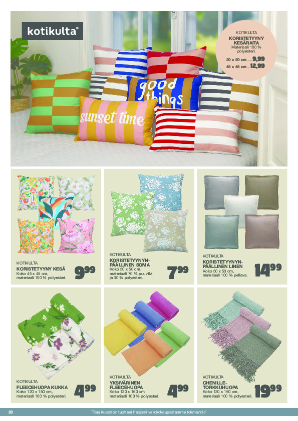 Tokmanni Kesäkuvasto sivu 28