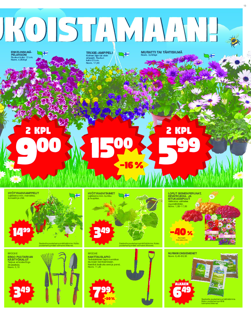 Tokmanni Tarjoussanomat sivu 13