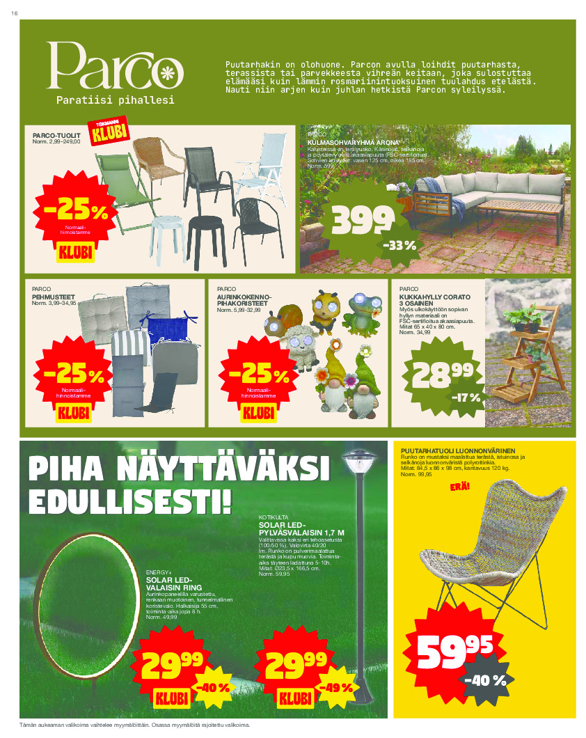 Tokmanni Tarjoussanomat sivu 16