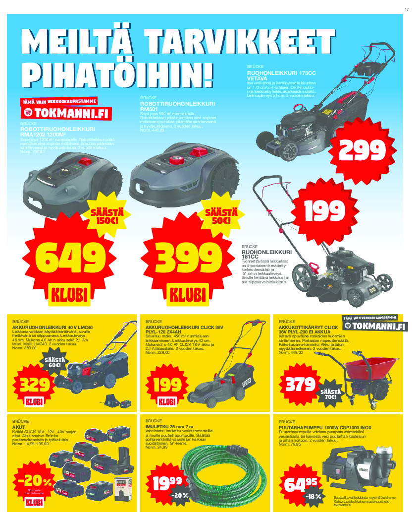Tokmanni Tarjoussanomat sivu 17