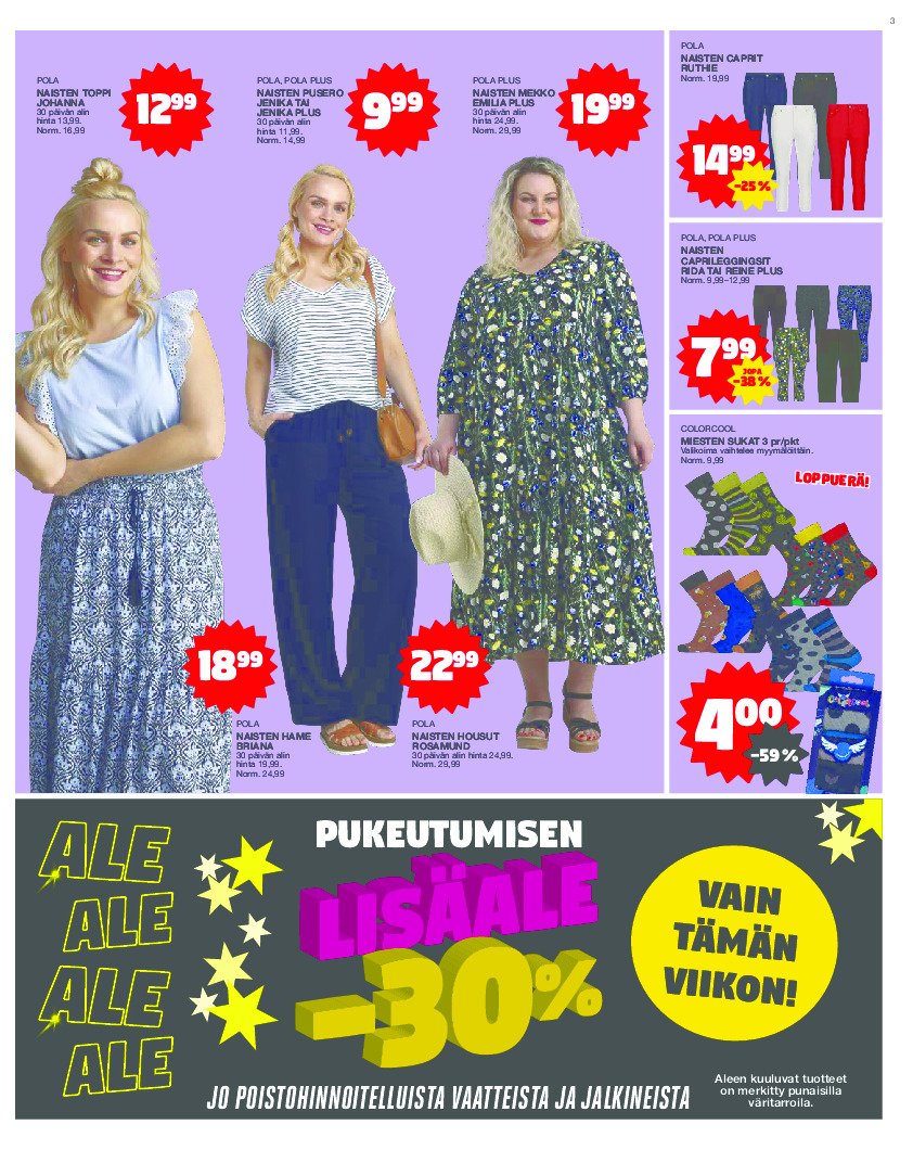 Tokmanni Tarjoussanomat sivu 3