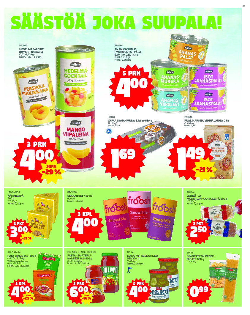 Tokmanni Tarjoussanomat sivu 21