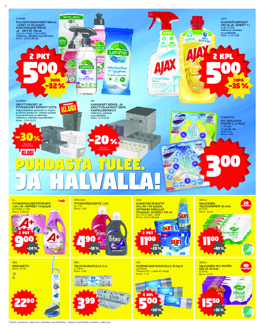 Tokmanni Tarjoussanomat sivu 8