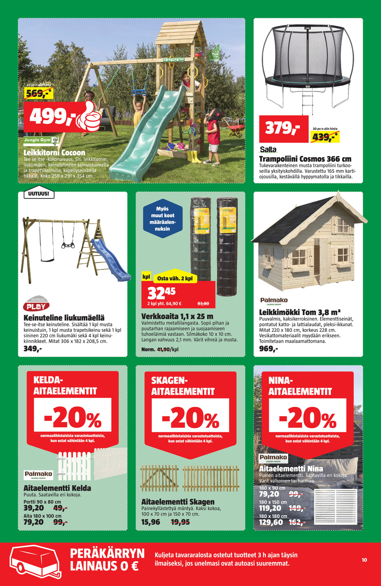 Bauhaus Bauhaus tarjouslehti 31.3.–30.4.2026 sivu 10