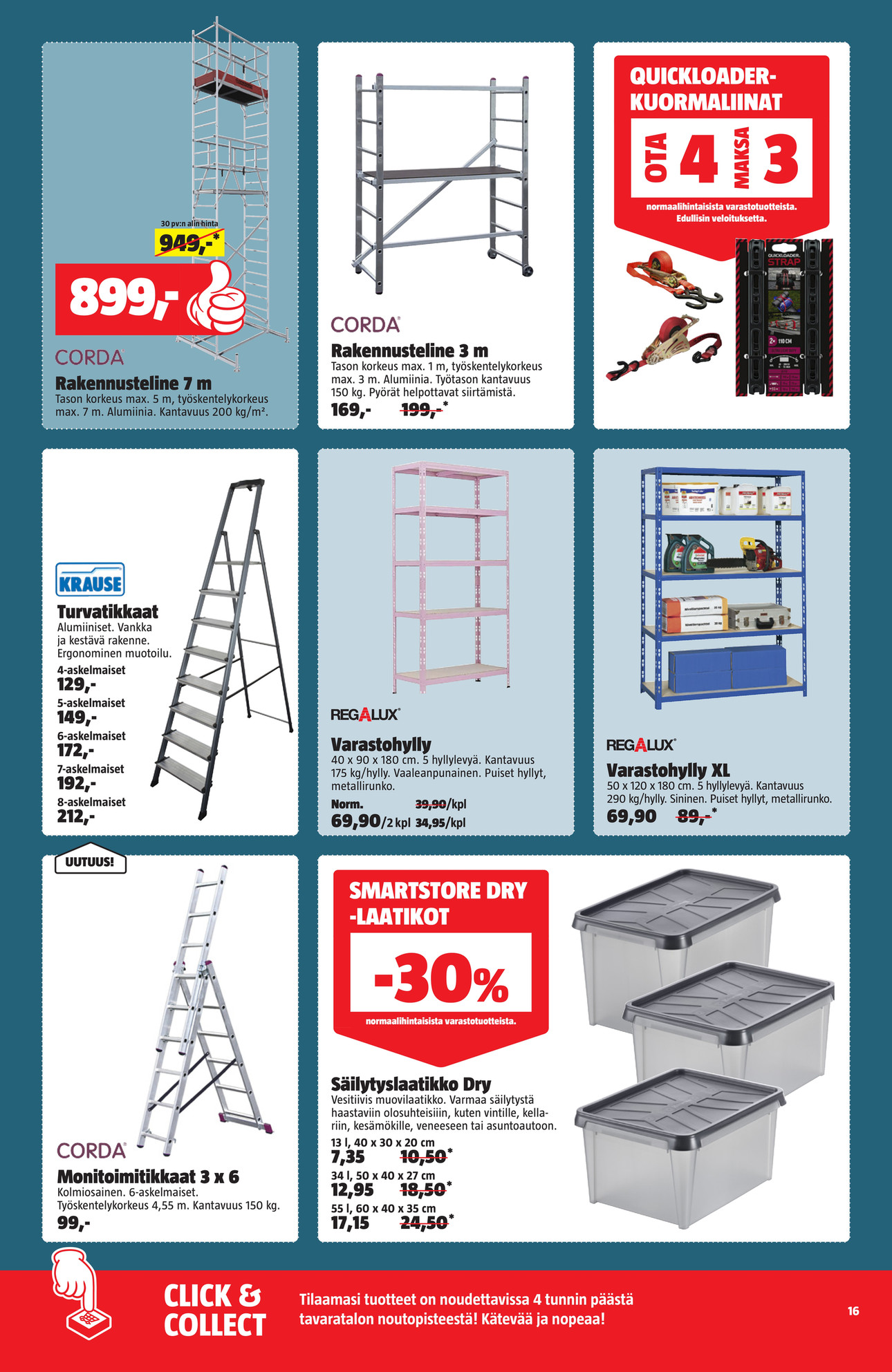 Bauhaus Bauhaus tarjouslehti 31.3.–30.4.2026 sivu 16