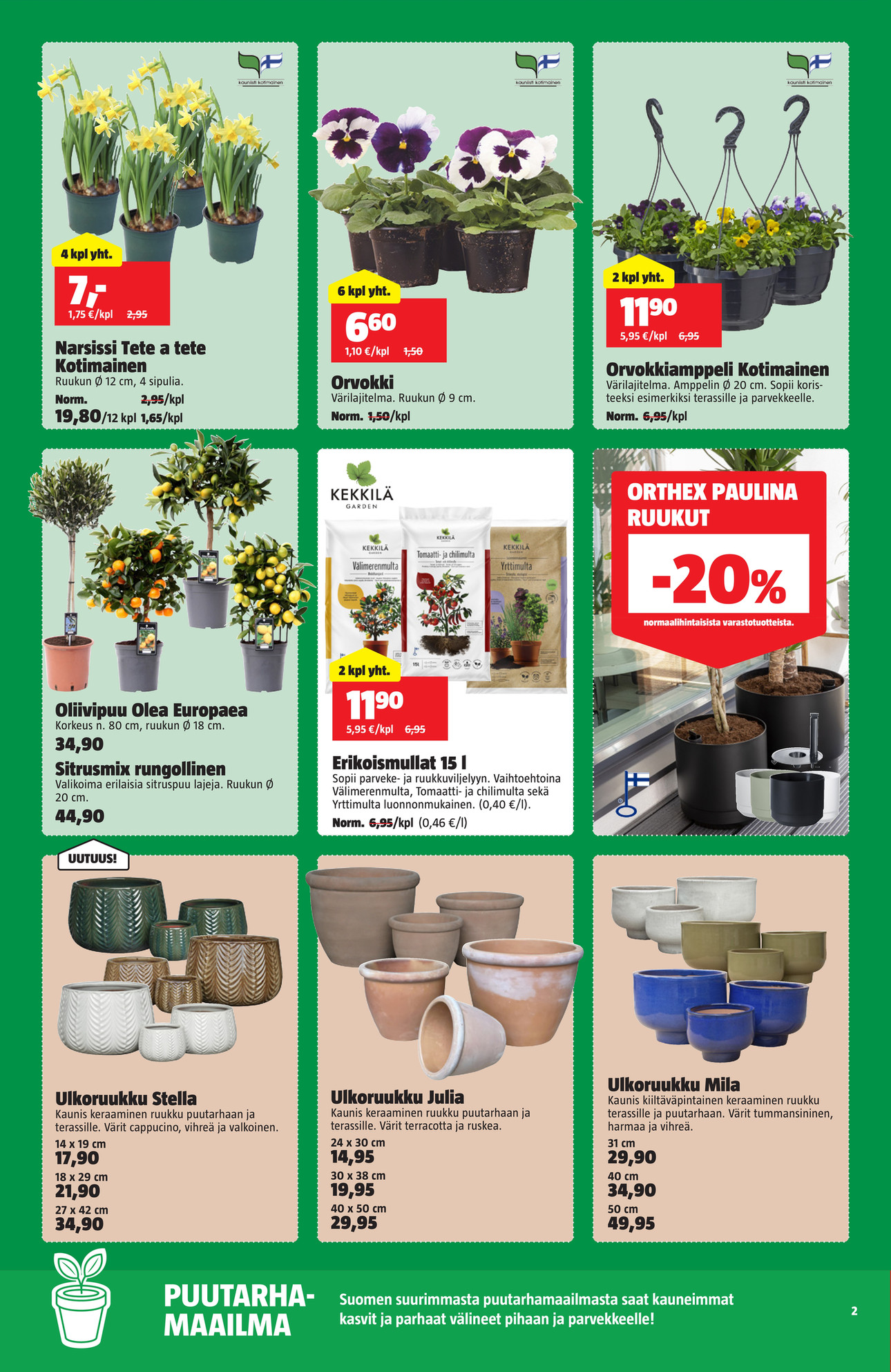 Bauhaus Bauhaus tarjouslehti 31.3.–30.4.2026 sivu 2