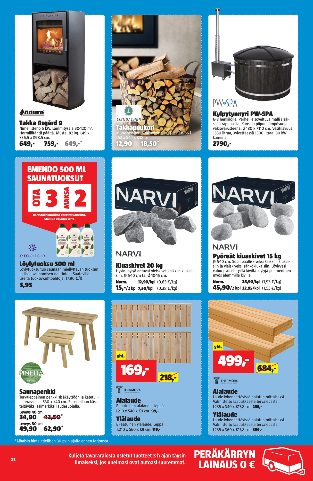 Bauhaus Bauhaus tarjouslehti 31.3.–30.4.2026 sivu 23