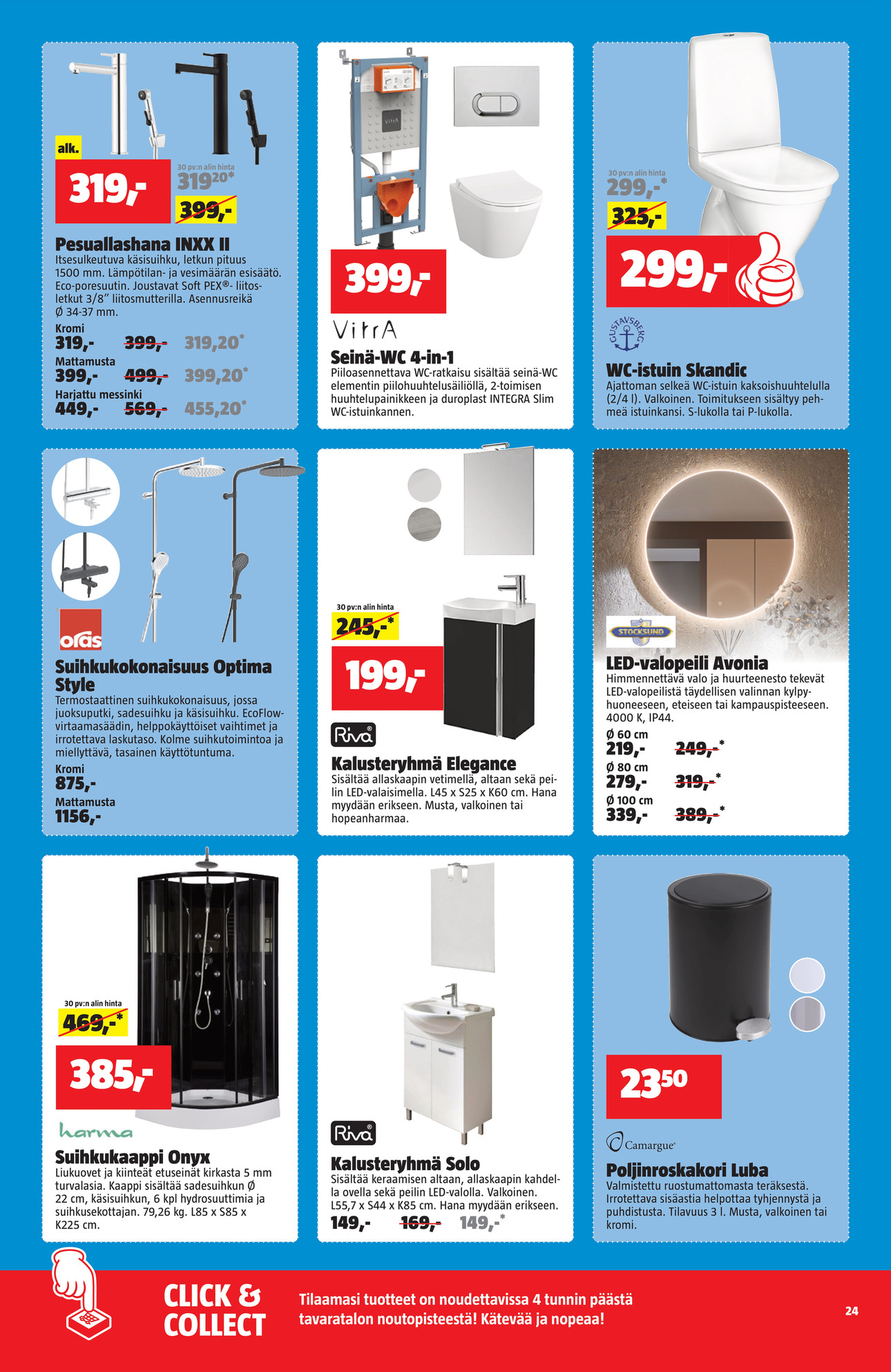 Bauhaus Bauhaus tarjouslehti 31.3.–30.4.2026 sivu 24