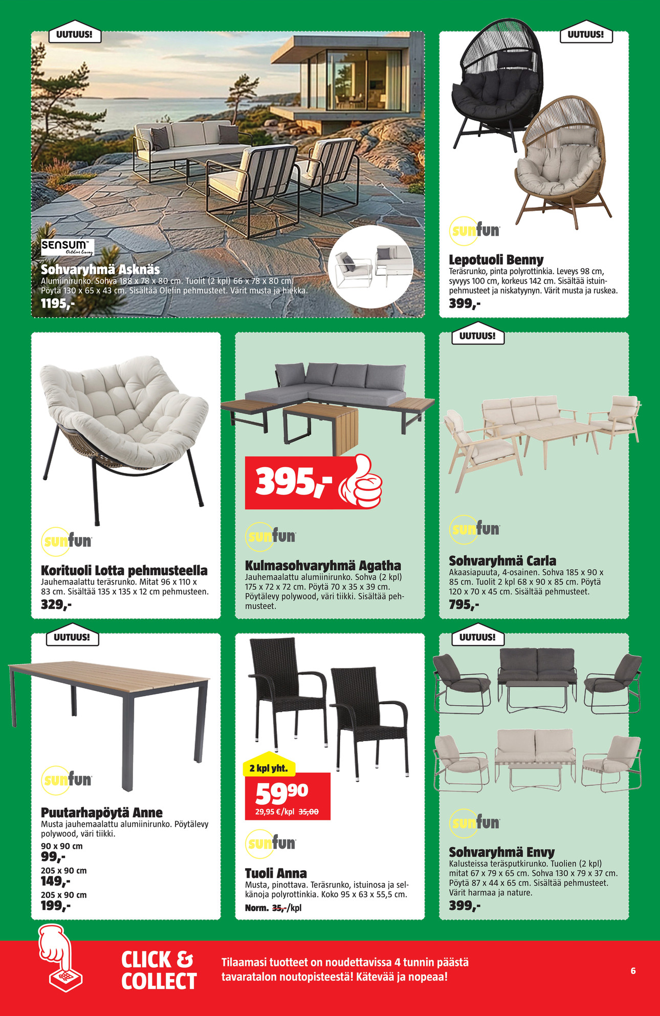 Bauhaus Bauhaus tarjouslehti 31.3.–30.4.2026 sivu 6