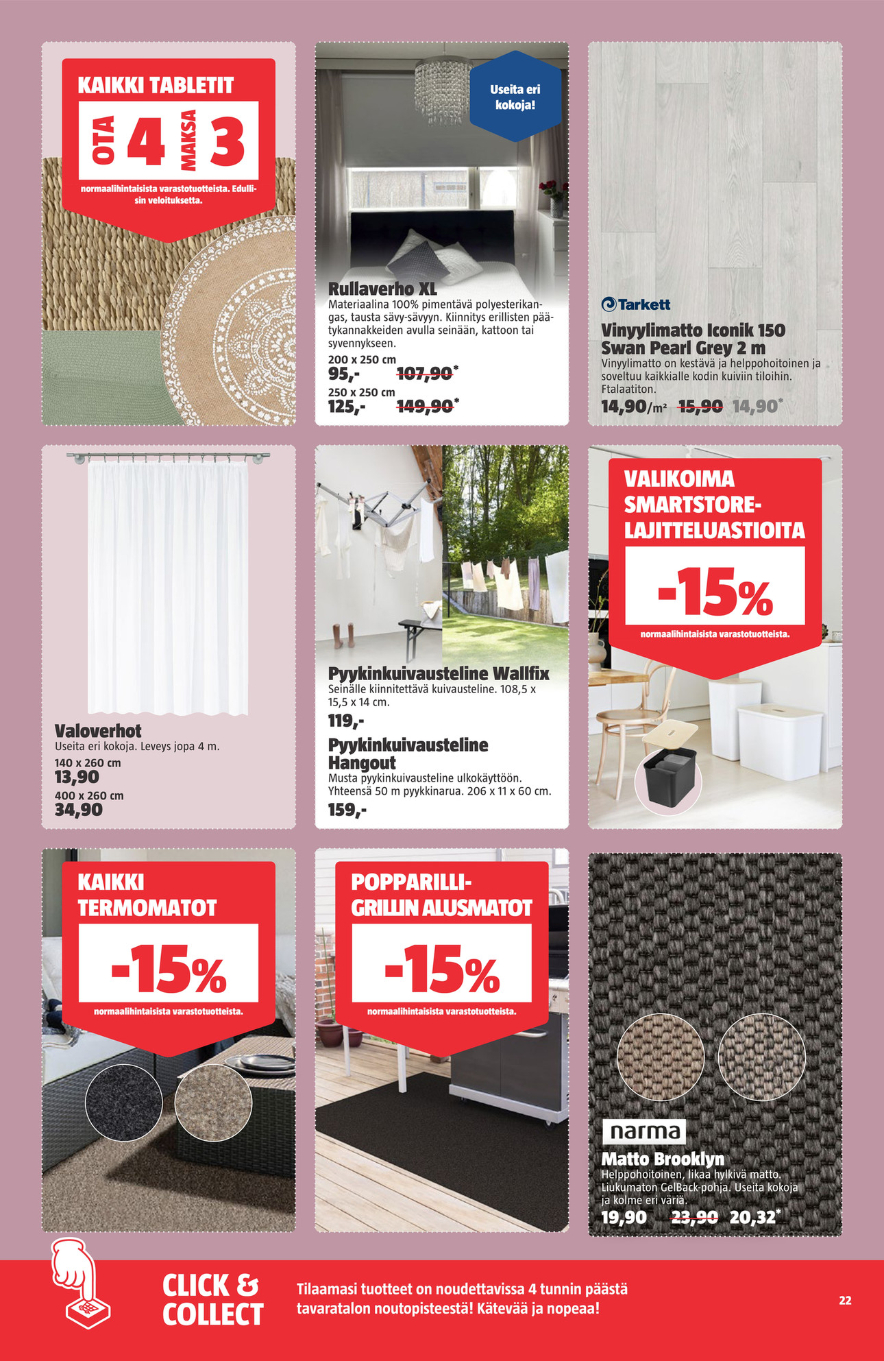 Bauhaus Bauhaus Tarjouslehti 3.–18.6.2026 sivu 22