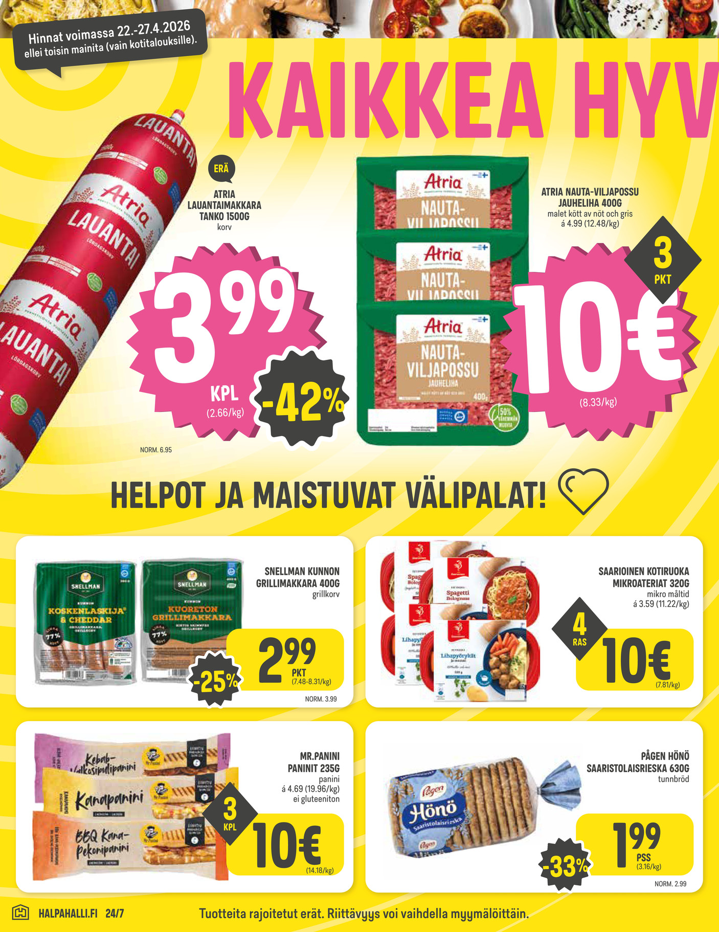 HalpaHalli Halpahallin Viikkokuvasto 17 2026 sivu 2
