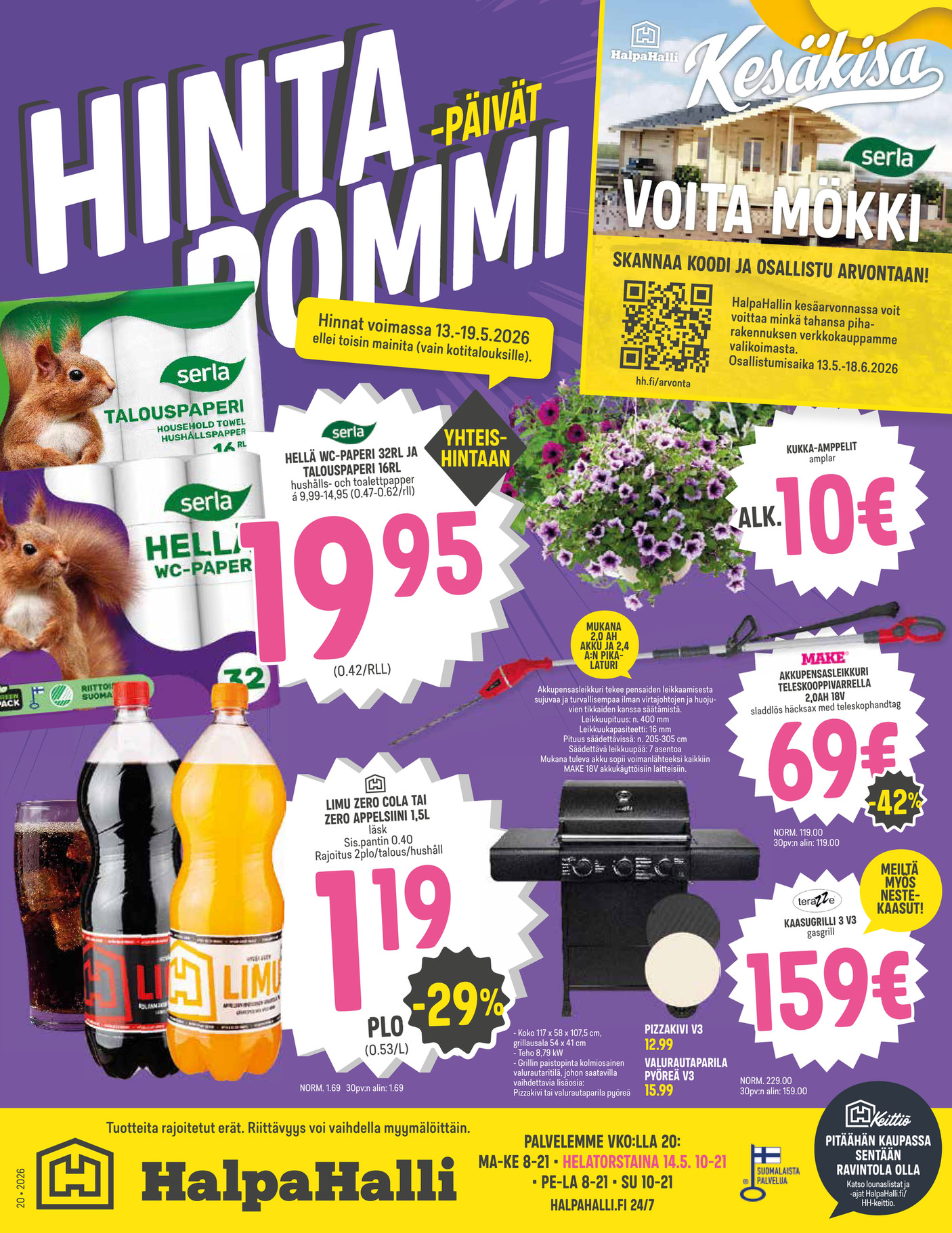 HalpaHalli Halpahallin Viikkokuvasto 20 2026