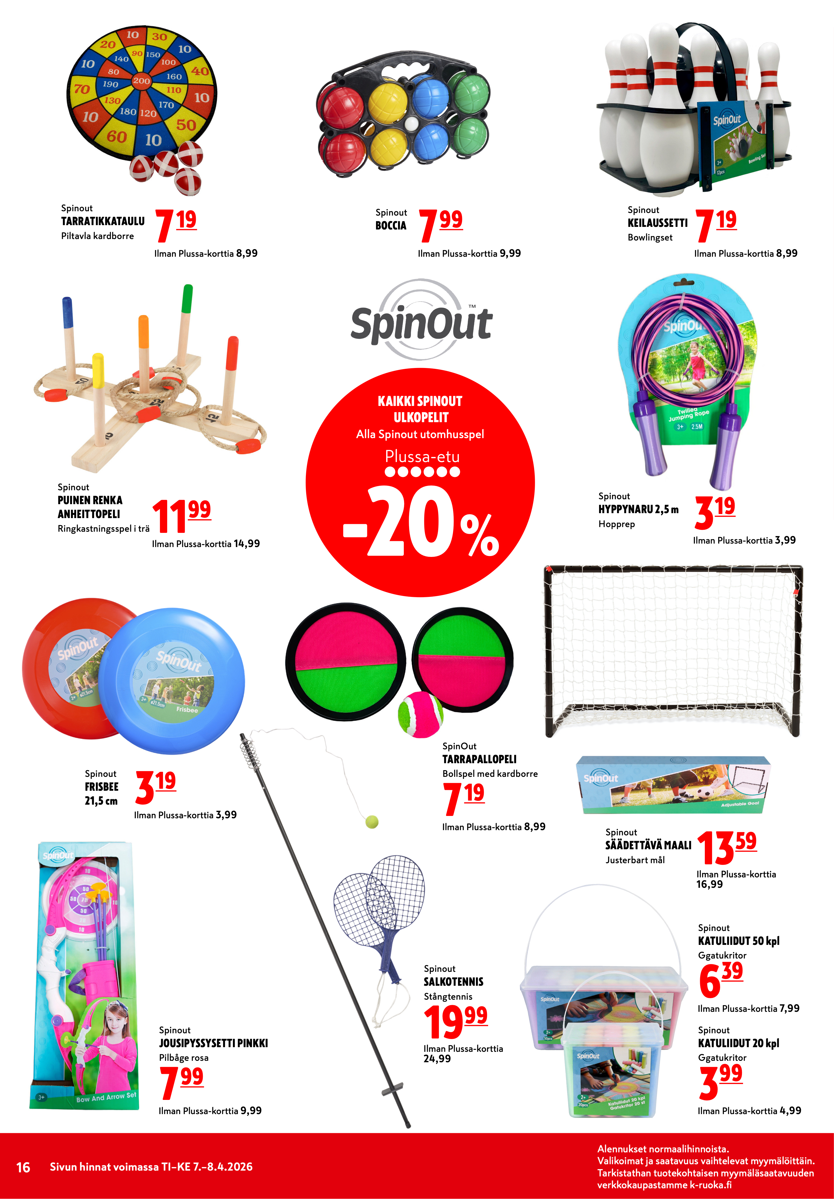 K-Citymarket Alkuviikon tarjouslehti vk 15 sivu 16