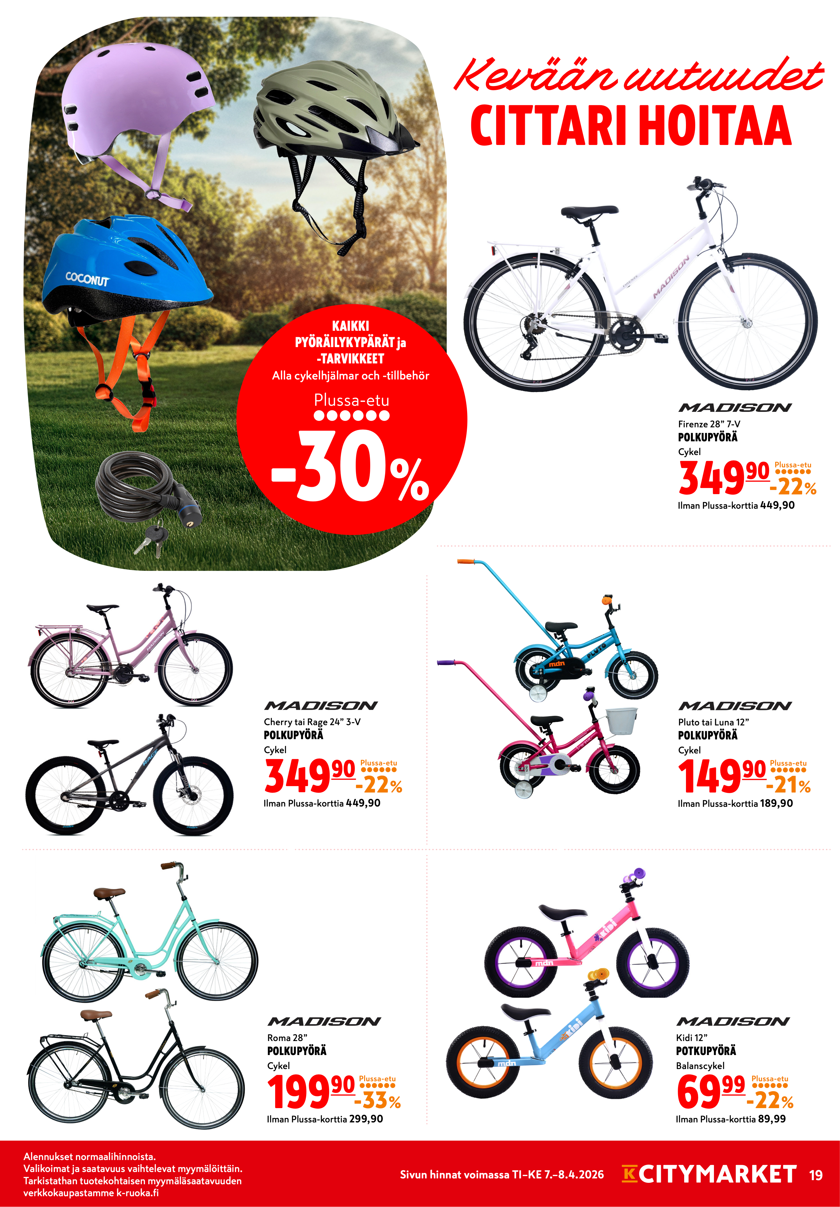 K-Citymarket Alkuviikon tarjouslehti vk 15 sivu 19