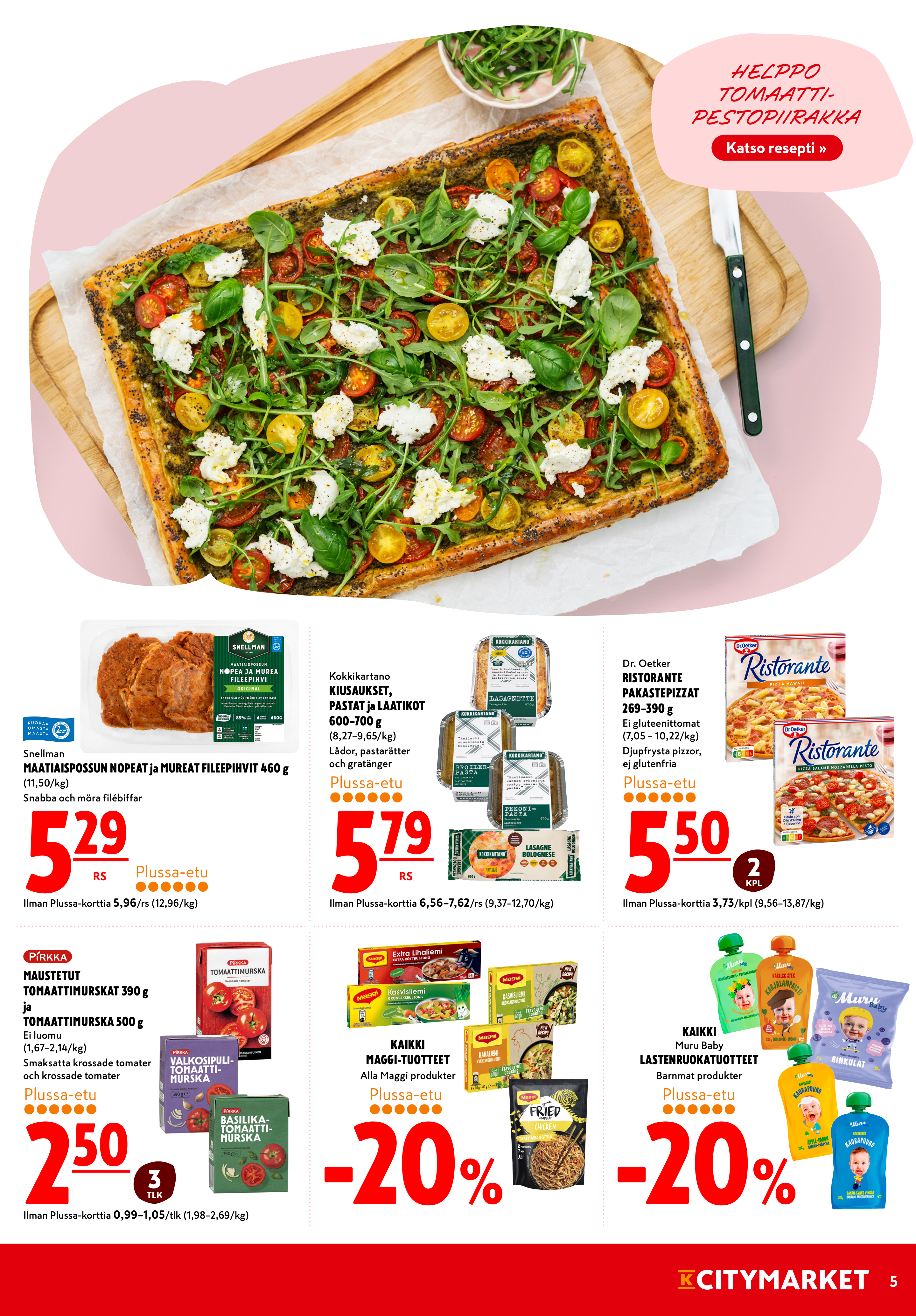 K-Citymarket Alkuviikon tarjouslehti vk 15 sivu 5