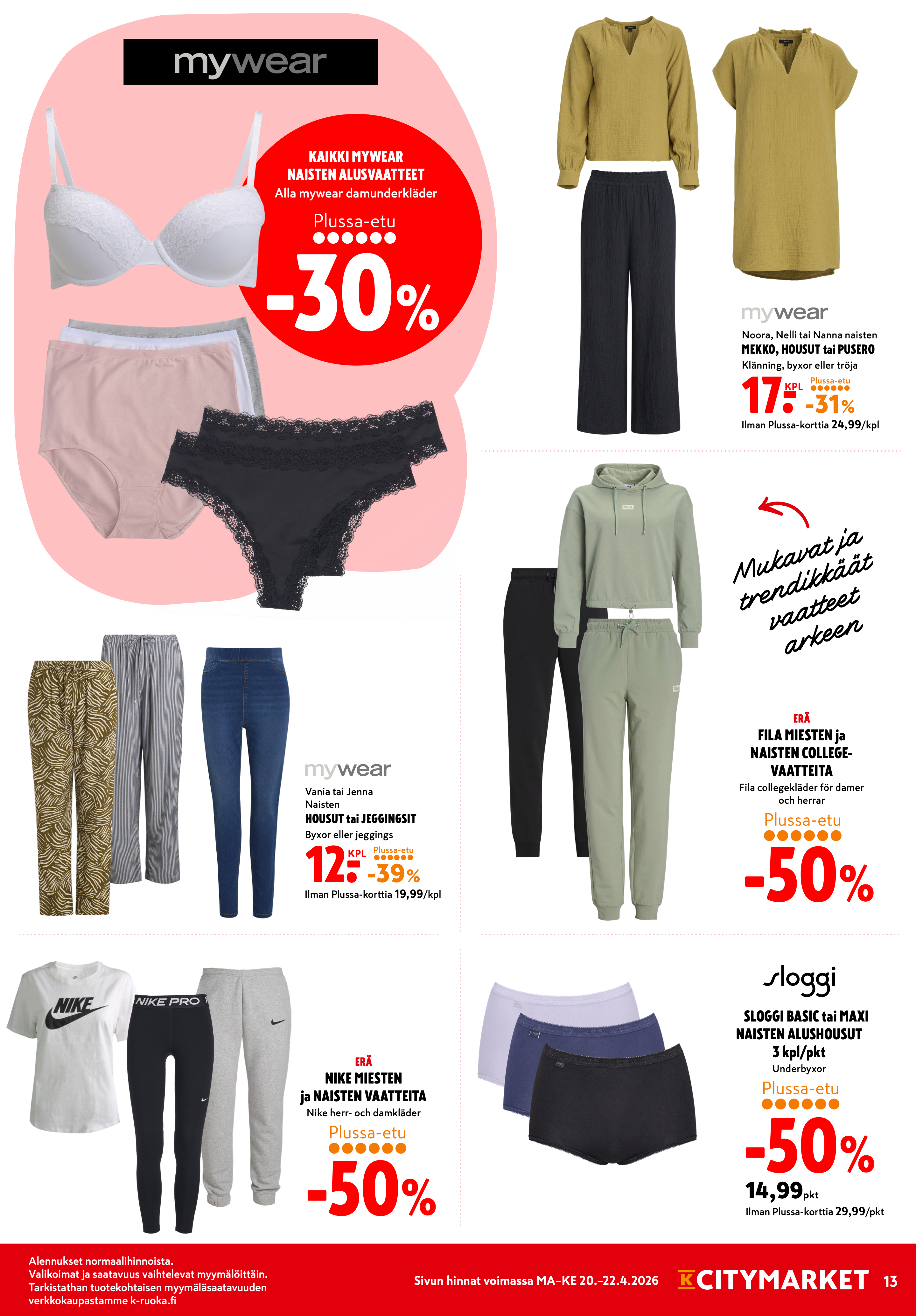 K-Citymarket Alkuviikon tarjouslehti vk 17 sivu 13