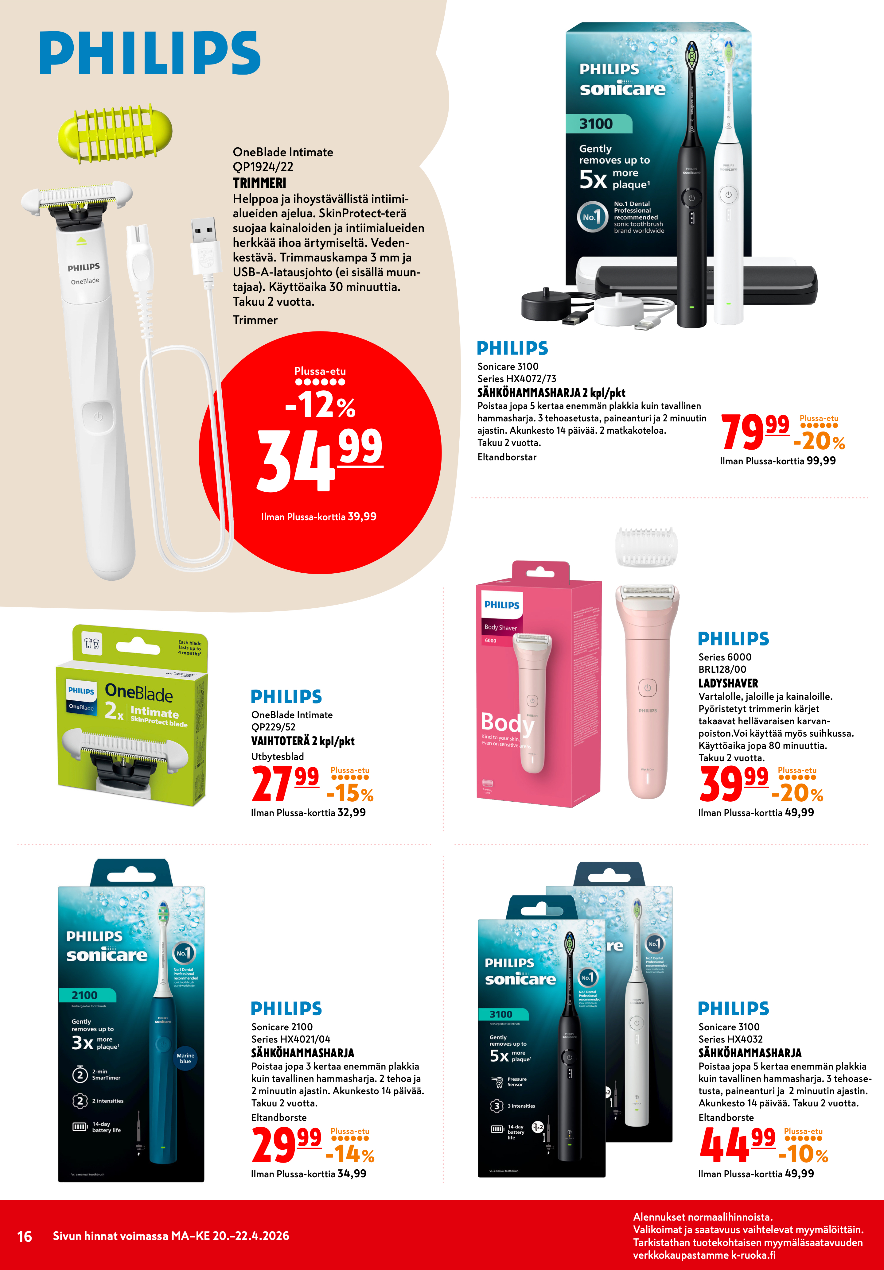 K-Citymarket Alkuviikon tarjouslehti vk 17 sivu 16