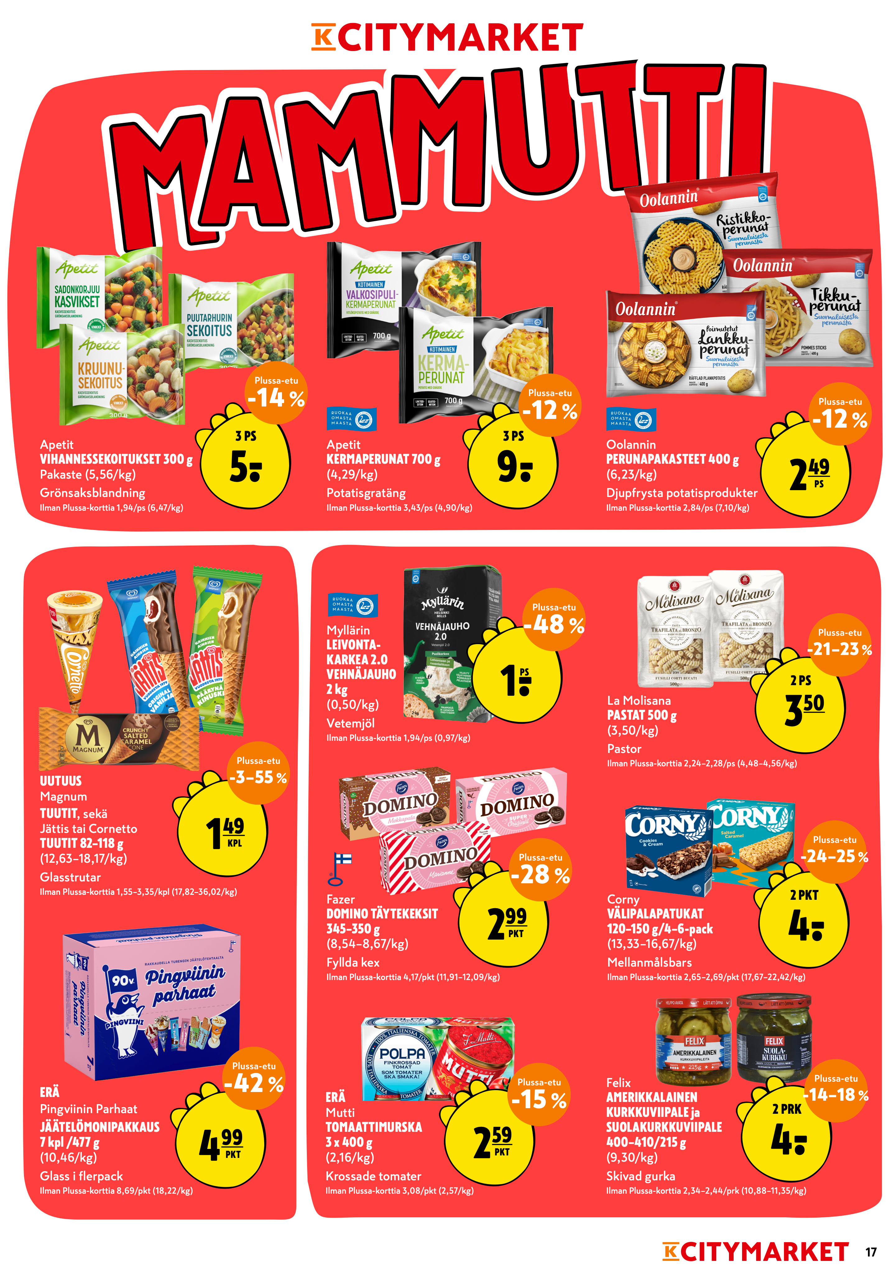 K-Citymarket Alkuviikon tarjouslehti vk 21 sivu 17